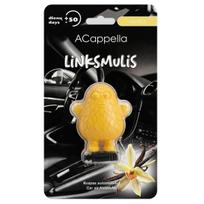 Automobilių oro gaiviklis ACAPPELLA Linksmulis Vanilla, į ventiliacijos groteles