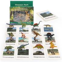 Kid Dinosaur Ocean Animal Figures Biology Model English Flash Cards Matching Game Sensory Montessori Educational Baby Toy