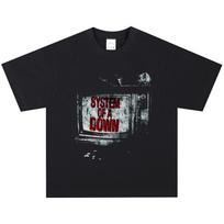 System Of A Down T-Shirt, Soft Fabric Casual Daily Wear S gray