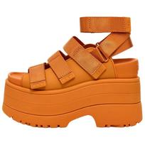 (WMNS) UGG GoldenRise Platform Sandals 'Dark Apricot' Women's 1167431-DCT EU 37 orange