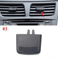 Oro kondicionieriaus ventiliacijos grotelių skirtukas, spaustukas AC išleidimo angos mentelė, vėjo krypties reguliavimo mentelės sagtis Hyundai Verna Solaris 10-16 gray