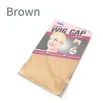 6Pieces (3Packs) Wig Cap Fashion Stretchable Navel Hair Net 2Pcs/Pack Stocking Wig Caps Free Size Nylon Mesh Wave Cap ruda