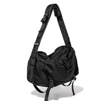 Japanese large-capacity messenger bag men's sports fitness bag trendy tooling function mailman bag shoulder backpack
