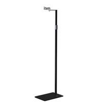 Paslėptas prie sienos tvirtinamas ištraukiamas projektoriaus laikiklis Floor Projector Stand (Large Base) juoda