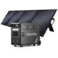 3600W 3840Wh LiFePO4 Portable Power Station with 200W Foldable Solar Panel Fast Charging Solar Generator Kit 3600W 3840WH US