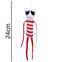 New The Amazing Digital Circus Pomni Jax Plush Toy Anime Cute Theater Rabbit Doll StuffedCartoon Clown Christmas Kids Gifts 11cm-30cm gray