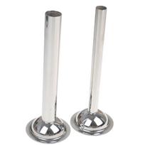 2Xstainless Steel Sausage Stuffer Attachment Stuffing Tubes Fit For Food Grinder onesize