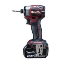 Makita 18V Akumuliatorinis smūginis suktuvas TD173DGXAR Riboto leidimo Autentiškos raudonos spalvos su 2 BL1860B akumuliatoriais ir įkrovikliu