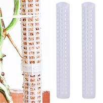 Naujas 25 cm vijoklinio augalo stulpas, sfagnų samanų lazdos, augalų auginimo atrama onesize white