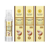 Pinnara kokosų aliejaus serumas, 85 ml, 3 vnt. beige
