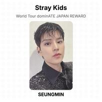 Stray Kids World Tour dominATE JAPAN REWARD Official Photocard SEUNGMIN