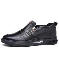 Vyriški batai Natūrali oda Loafers Vyriški mokasinai Batai Slip-on Minkšta plokščia avalynė Lengva vairavimo avalynė vaikščiojimo avalynė 38 gray