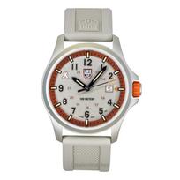 Luminox Bear Grylls Survival Land Guminė apyrankė Smėlio spalvos ciferblatas Kvarcinis XB.3717 100M Vyriškas laikrodis smėlis