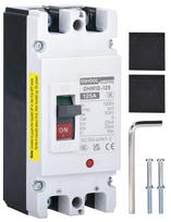 DIHOOL nuolatinės srovės automatinis jungiklis, 125A, 2P, DC12-500V, MCCB, skirtas nuolatinės srovės grandinėms, tokioms kaip saulės energijos gamybos ir kaupimo įranga