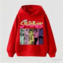 Kids Boys Girls Anime Clothes Kpop Demon Hunters Casual Fashion Warm Autumn Winter Sweatshirt Hoodie 160