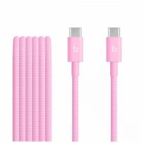 APPLE Beats USB-C to USB-C Woven Cable (1.5 m / 5 ft.) - Power Pink