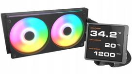 COUGAR Poseidon Vistek Pro 240 ARGB 120mm Water Cooling Black
