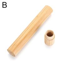 Handle Tube Travel Accessories Eco Friendly Toothbrush Case Wooden Tools Portable Bamboo Tube Adult B