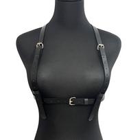 Women Fashion Sexy Pu Leather Waist Belt Punk Gothic Body Bondage Chest Harness Belt Party Tourism Clothing Accessories