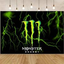 M-Monster E-Energys Backdrop For Photo Studio Boys Baby Shower Happy Birthday Party Photography Background 120x70 cm green