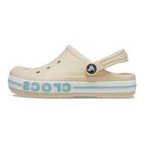 Crocs Bayaband Breathable Lightweight Fashion Versatile Kids Sandals Off White Kids 207019-11S 30-31