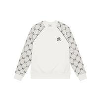 MLB Monogram Vintage Series New York Yankees 24FW Diamond Early Autumn Long Sleeve Fashion Casual Loose Crew Neck Sweatshirt 3AMTM1244-50CRS XS