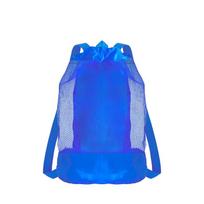 Extra-Large Sand-Resistant Drawstring Beach Backpack Kids Pool Toys Storage Bag For Shell Collecting