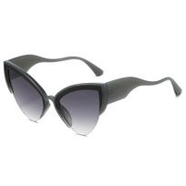Women INS Brand Triangular Sunglasses Fashion Street Personalized Trends Sun Glasses Retro Cat Eyes Anti UV Beach Shades as picture shows