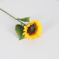Dirbtinės saulėgrąžos, pavienės saulėgrąžos, namų svetainės ir biuro dekoravimo papuošalai, dirbtinės gėlės, fotografijos rekvizitai yellow
