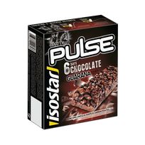 Isostar Pulse Chocolate Guarana bar 23g x 6
