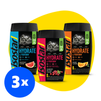 Isostar Hydrate & Perform milteliai 400g x 3