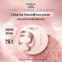 L'Oréal Star Diamond biri pudra fiksavimui white