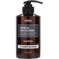 Kundal Honey & Macadamia Cherry Blossom Natural Moisturizing Shampoo plaukų šampūnas, 500 ml