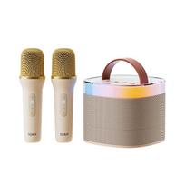 Soaiy Wireless Bluetooth Karaoke Microphone Speaker (CN version) balta spalva