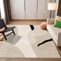 Modern Area Rug for Living Room under Coffee Table Bedroom Large Non-Slip Machine Washable 80x120cm