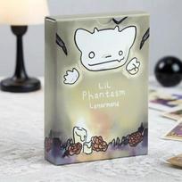 Lil Phantasm Lenormand Deck Cute Ghost-Themed 36-Card Oracle 9*6.5cm Unique Artistic Fortune Telling Cards įvairiaspalvis