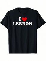 I Love Lebrons, I Heart Lebrons T-Shirt S įvairiaspalvis