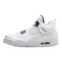 (GS) Air Jordan 4 Retro 'Purple Metallic' Kids' 408452-115 EU 36.5