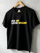 Fix Up Look Sharp TShirt Dizzee Rascal Inspired Tee 00s Grime Retro Black T S black