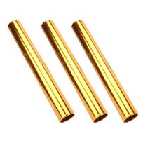 3Pcs Track Field Relay Batons Track Batons Race Equipments for Running Race Team for Outdoor Running Race Student Relay Events yellow