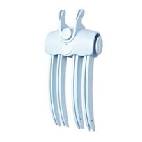 Portable Hair Styler Electric Heated Volume Clip, 2 Heat Settings Volumizing Root Lift Tool Fine Volumizer for Thin Hair, Fluffy Bangs, USB šviesiai mėlyna spalva