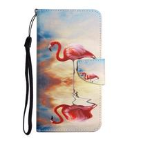 Dažytos odos piniginės dėklas skirta Samsung Galaxy A12 A52 A51 A71 A72 A32 A22 A42 A02 A21S A11 A31 A41 A02 A01 Telefonų knygos viršelis For Samsung A01 beige