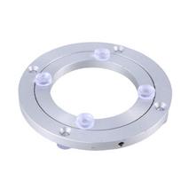 Swivels Platform Style Rotating Tray Revolving Disc for 20-25cm Glass Tabletop 12cm white