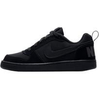 Nike Court Borough Low Shoes Black GS 839985-001 37.5