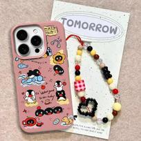 Case For VIVO V40 V50 V60 Lite Y04 Y29S Y400 Y33S Y21S Y22S Y17S Y03 Y04 Y18 Y28S Y28 Y39 Y31 X200FE Cute Pingu chain Cover Y28 4G gray