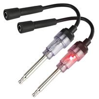 2PCS Inline Spark Plug Tester Small Armature Diagnostic Detector Tool Ignition Coil Tester for Engines for Automotive Car 2pcs