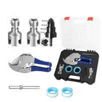 7pcs/set Dies Reamer Plumbing PPR Pipe Kit Water Pipe Repair Tools  Plumbing Applications 7pcs/set gray