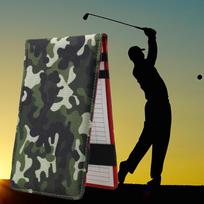 Golf Scorecard Book Yardage Scoring Accessories Holder for black
