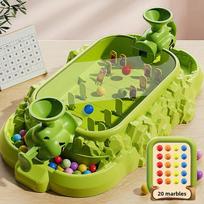 Kids Battle Game Toy Vegetable Pinball Shooter For Parent-Child Competition Desktop Party Game Family Game Night