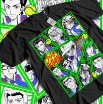 Prince Du Tennis T-shirt Echizen Anime Manga Fuji Momoshiro Kaidoh Gift Shirt Unisex T-Shirt S green